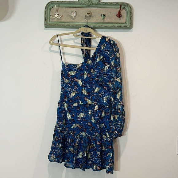 Revolve KARINA GRIMALDI Diana Print Mini In Azul Garden Azfl In Multi small new - Picture 6 of 6